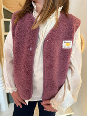 Gilet sans manches fille