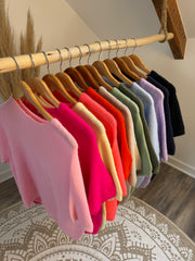 Pull manches courtes
