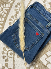 Jeans droit bleu - Mini