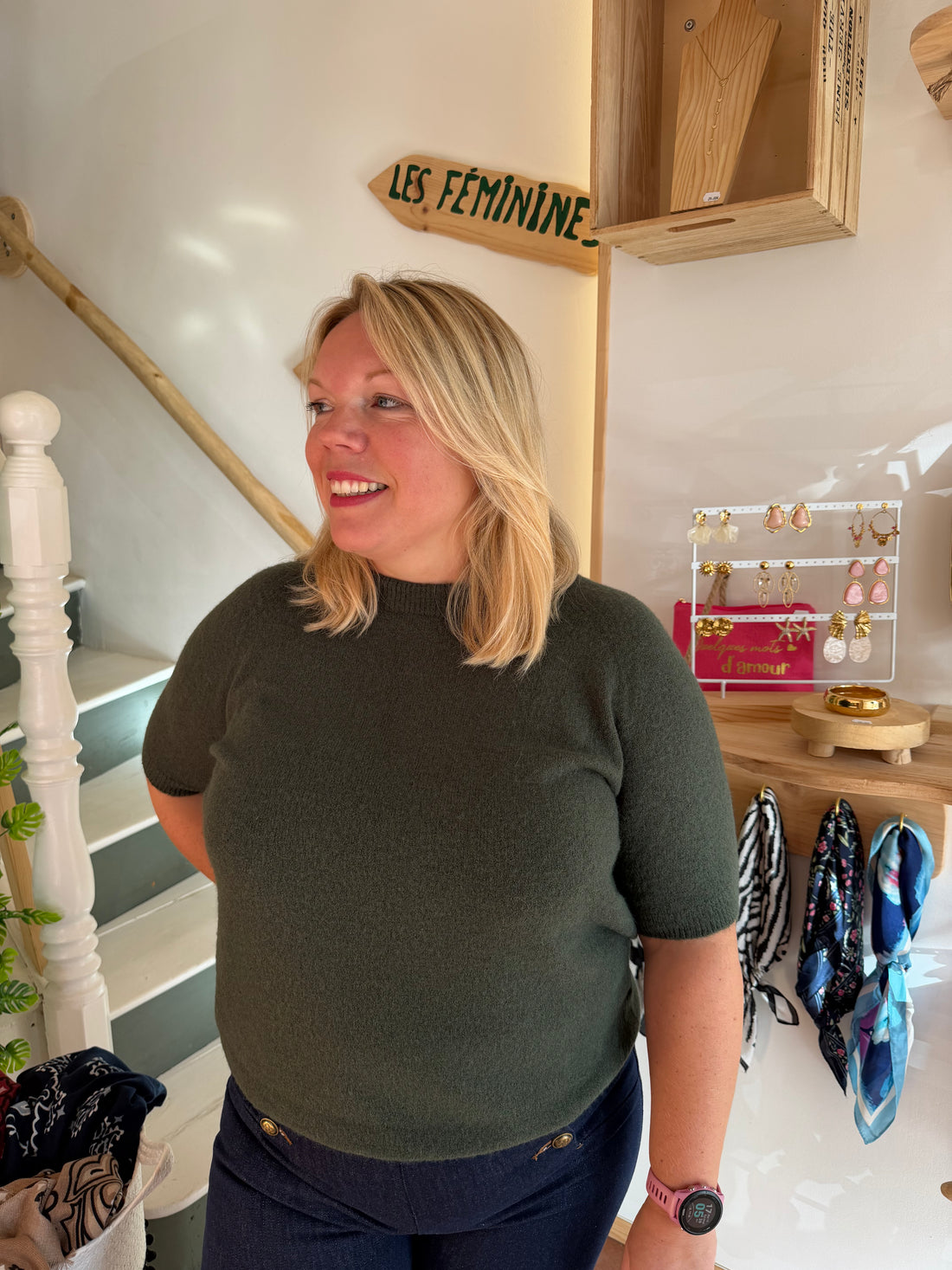 Pull manches courtes - Plus size