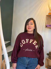 Sweat coffee manches longues