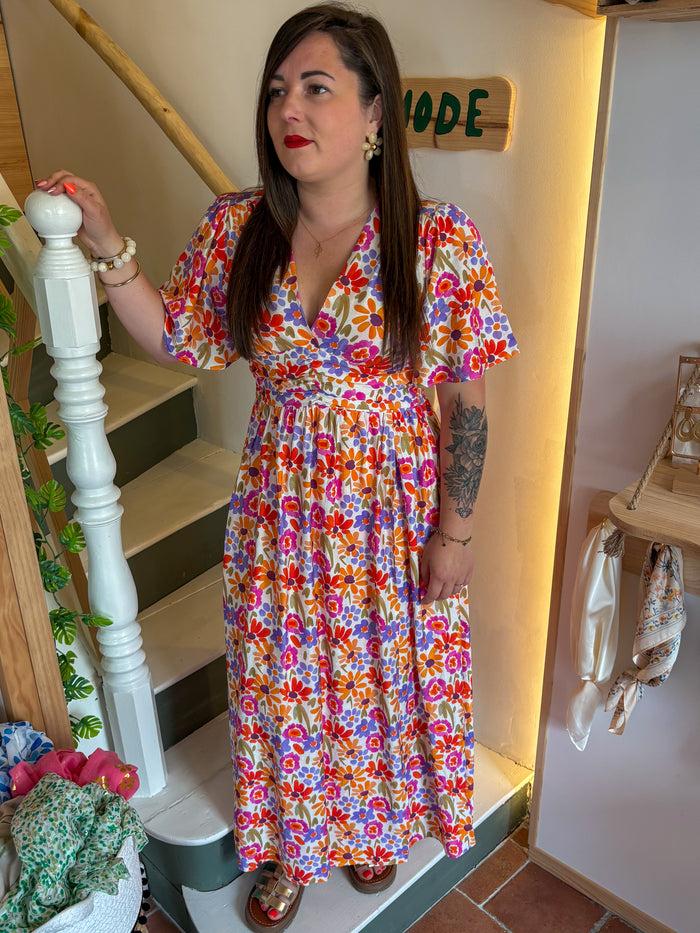 Robe Longue Fleurie Bohème