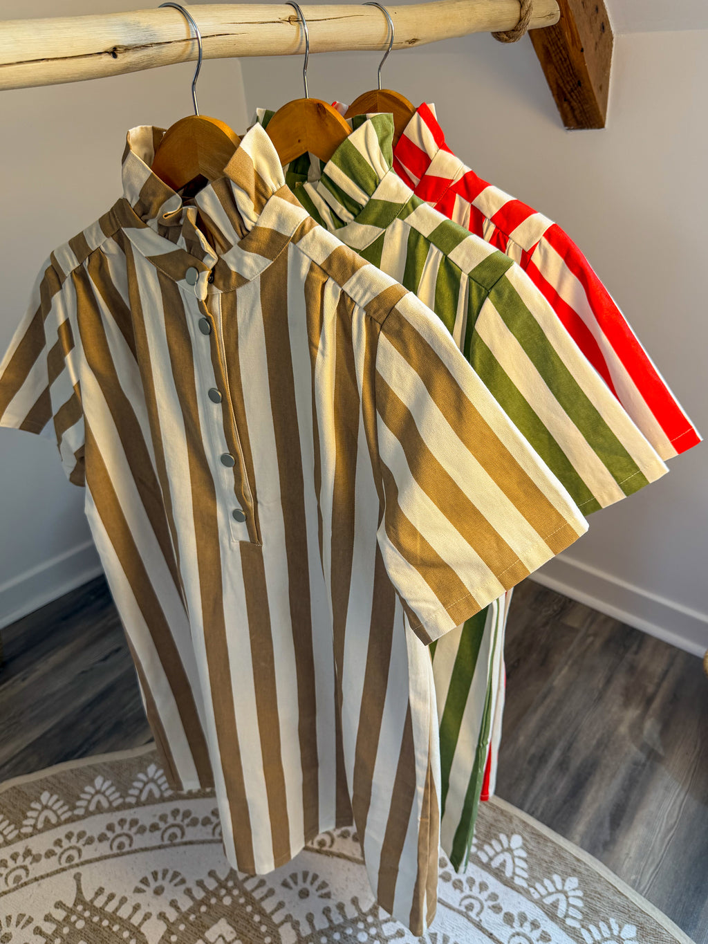 Robe Chemise Rayée