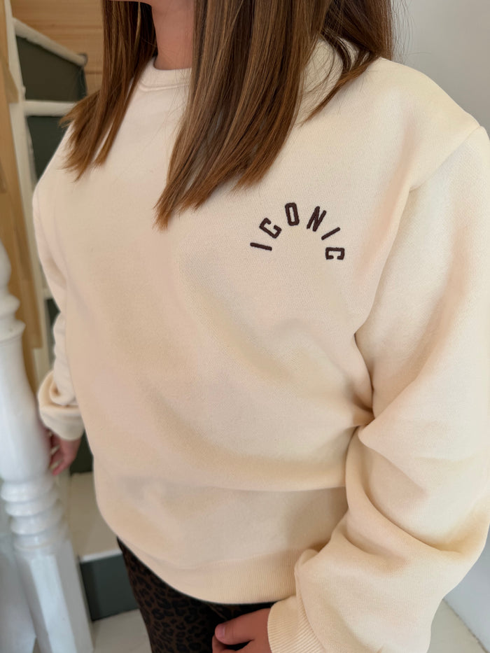 Sweat-shirt Iconic club fille