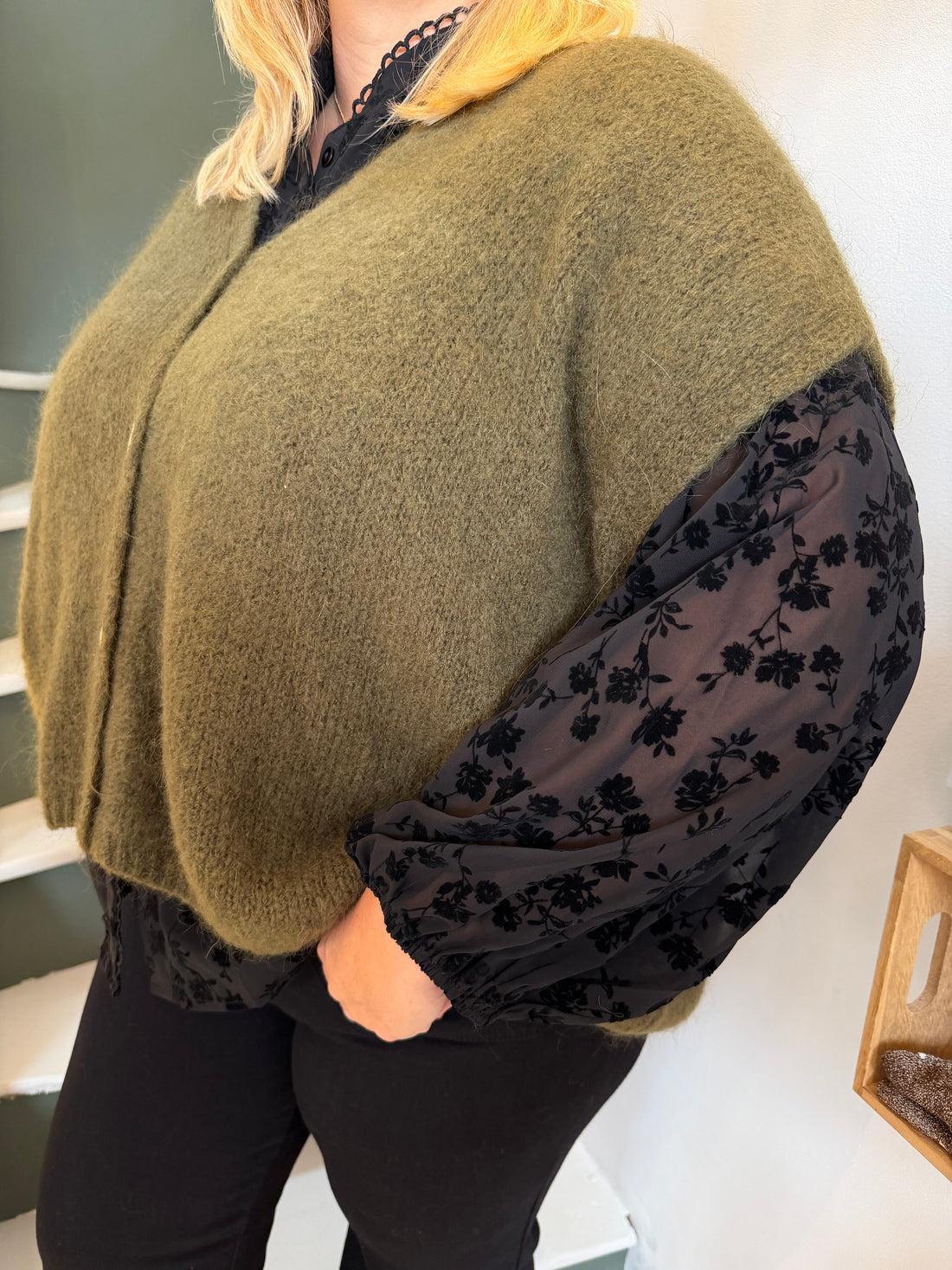 Gilet boutonné sans manches