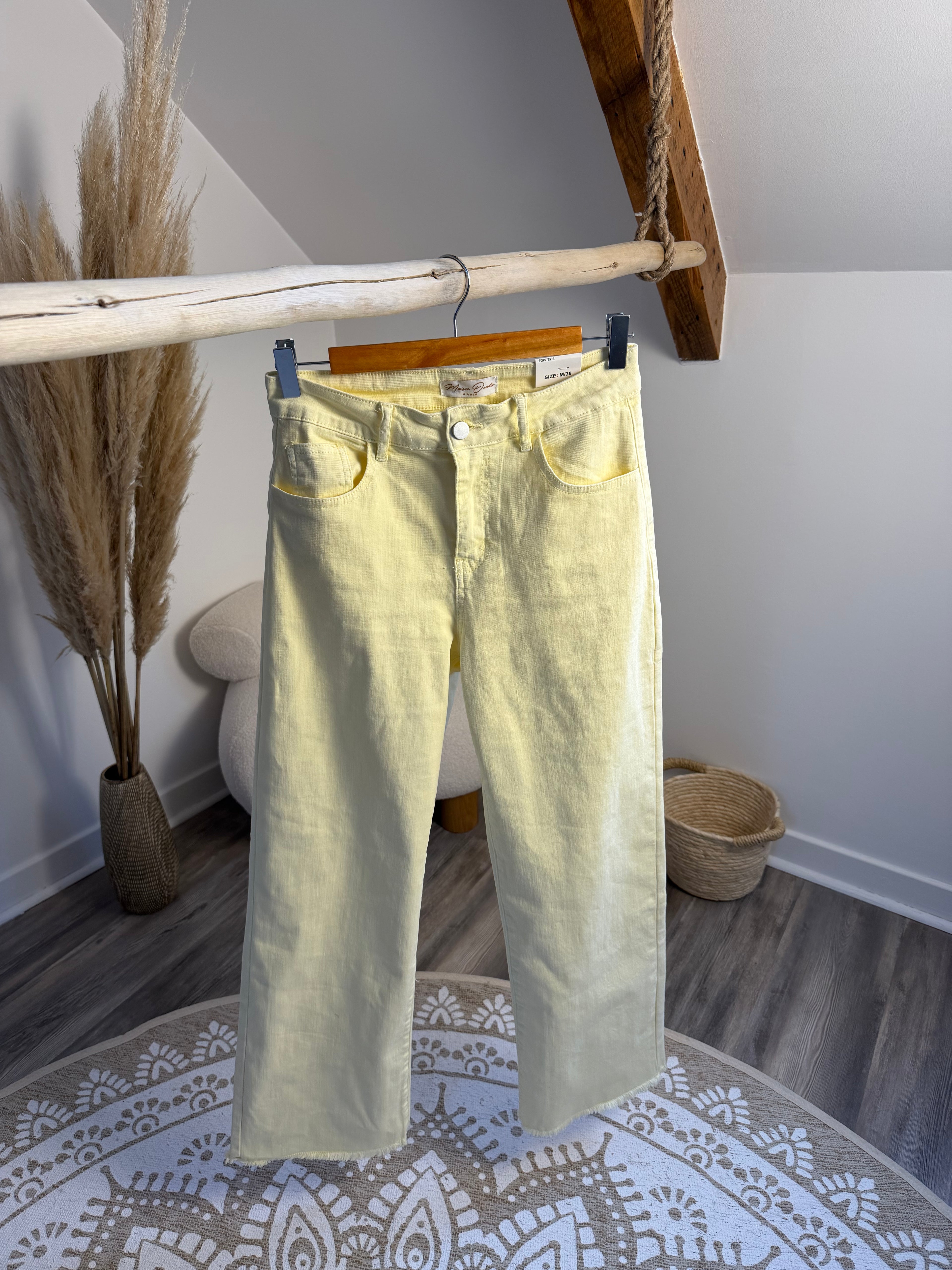Jean large printannier