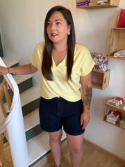 Short en jean