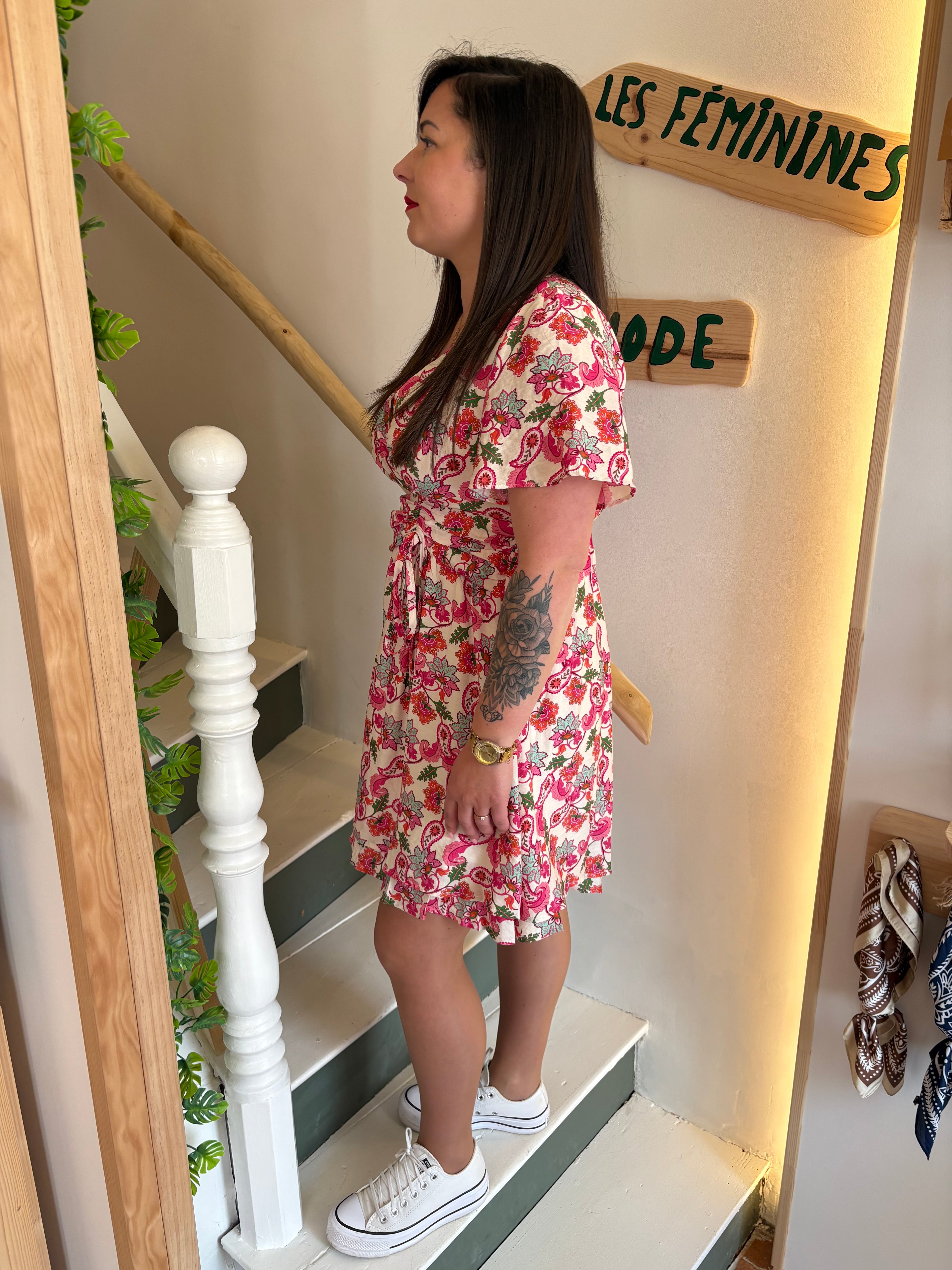 Robe motif Cachemire