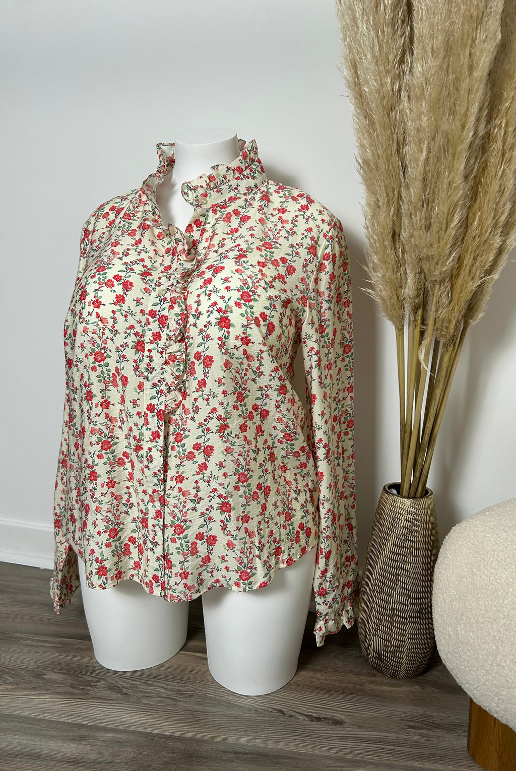 Blouse fluide à imprimé fleuri - Plus size