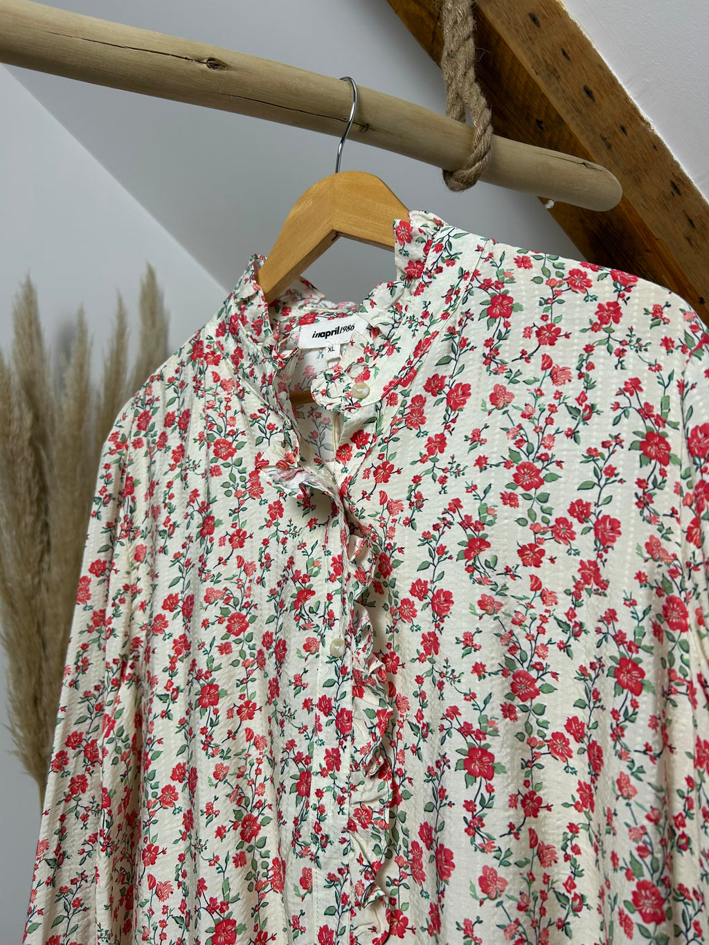 Blouse fluide à imprimé fleuri - Plus size