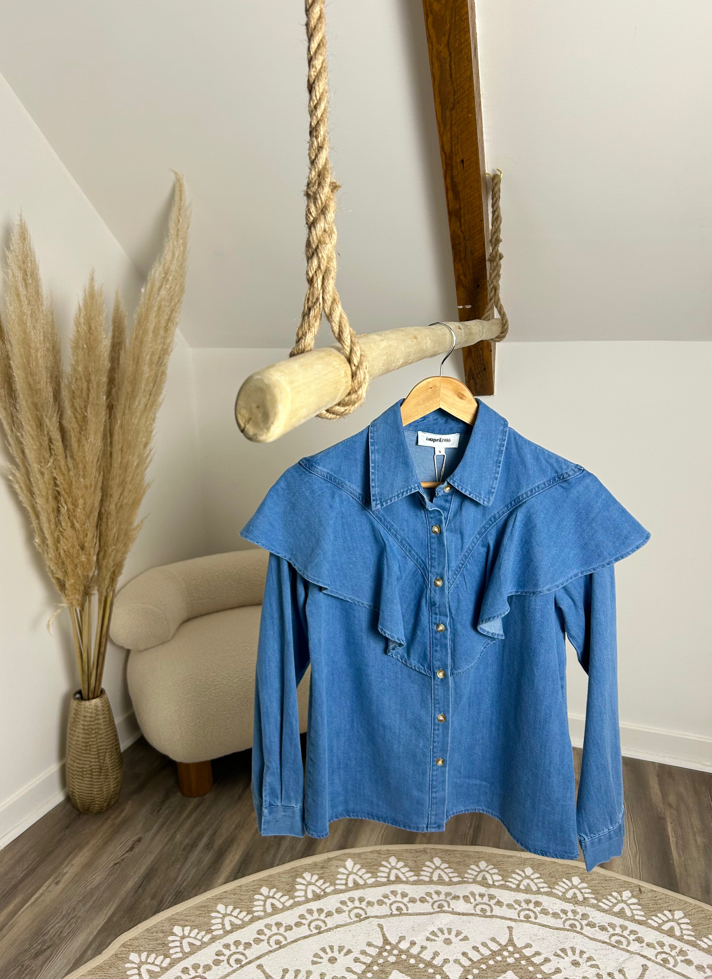 Chemise bleu jean
