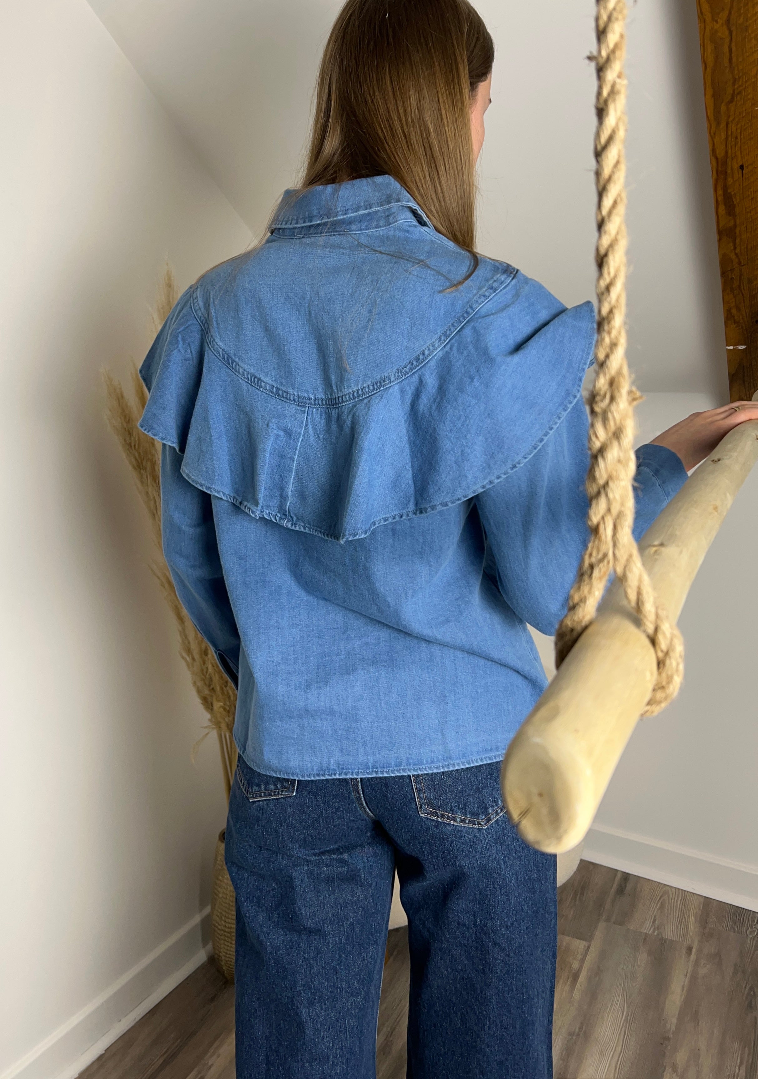Chemise bleu jean