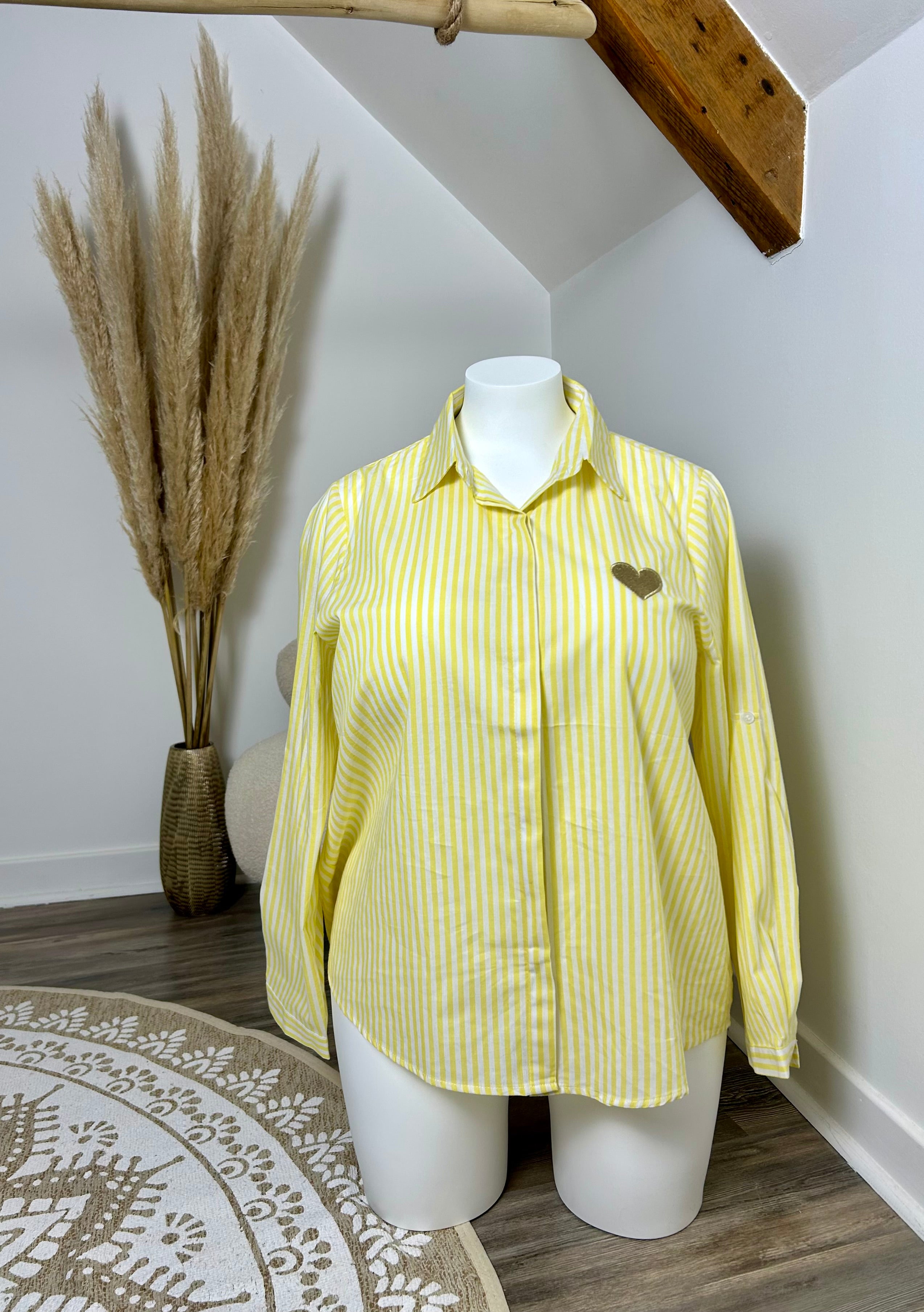 Chemise rayée - Plus size
