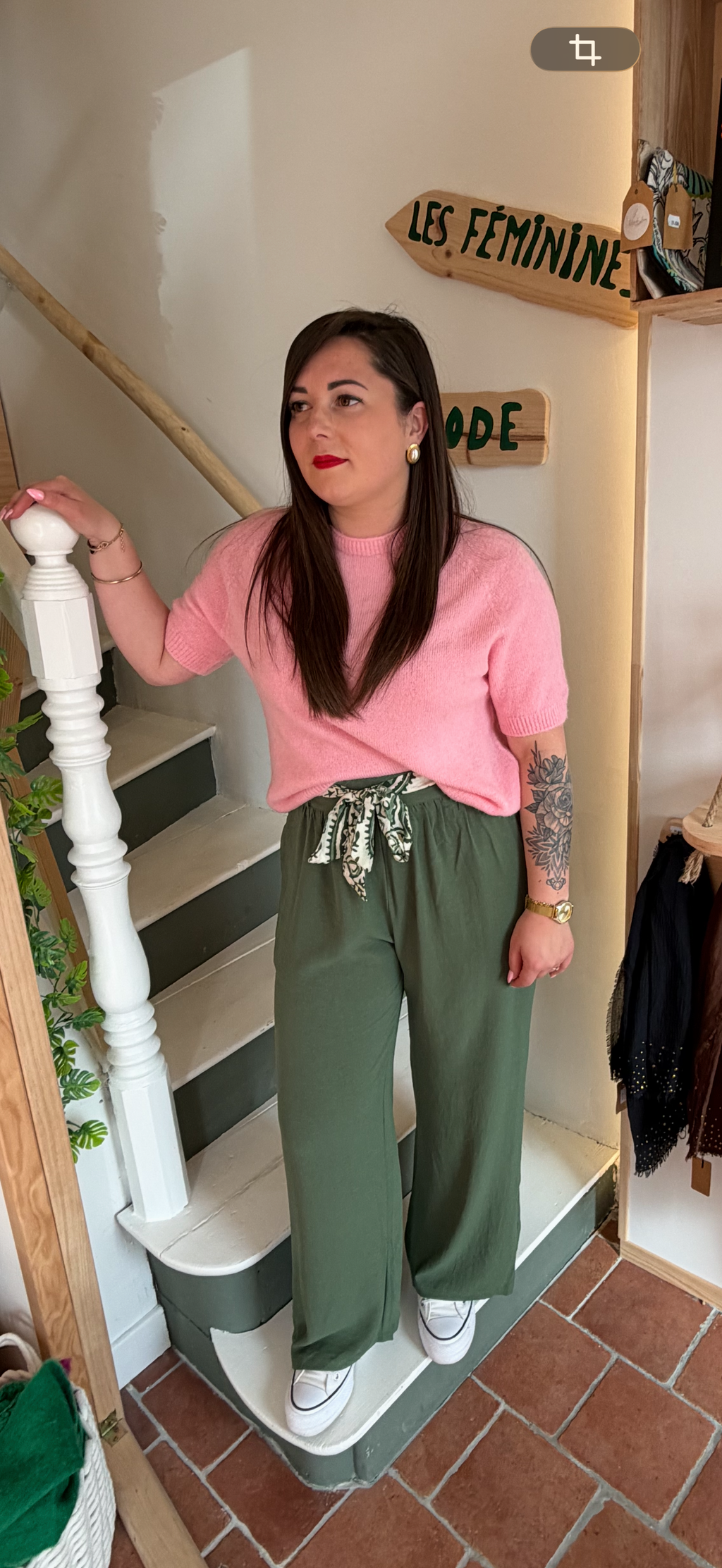 Pantalon fluide