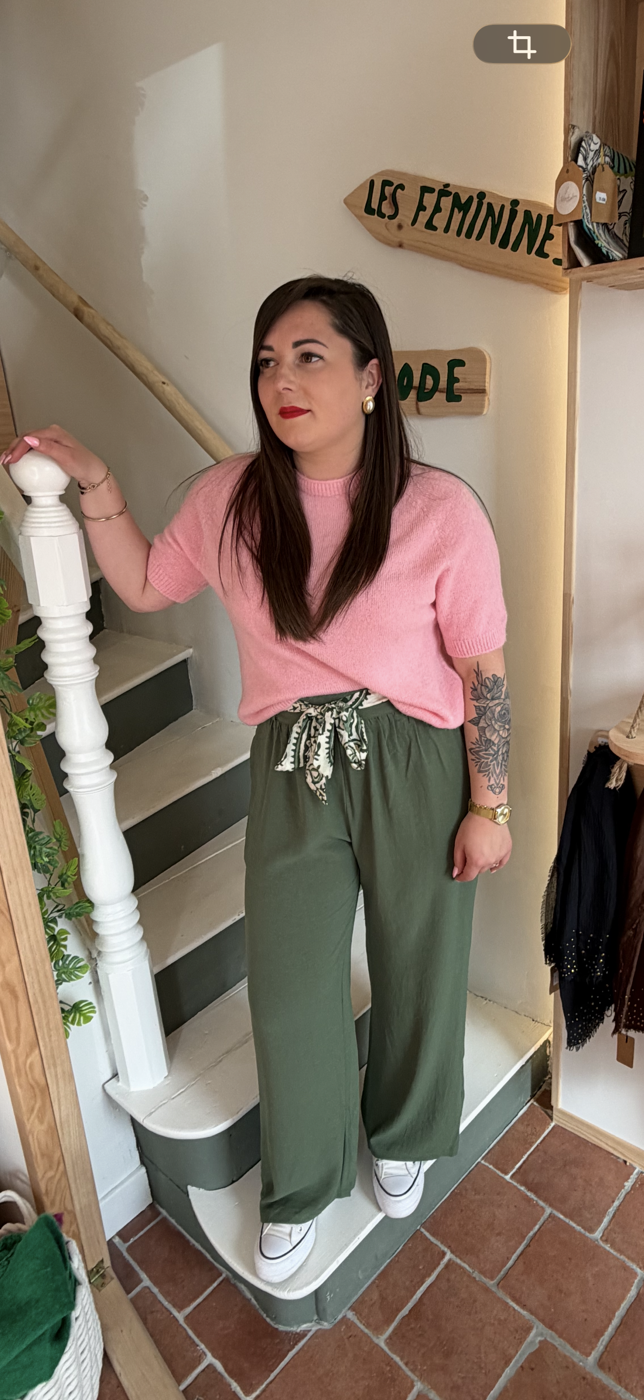 Pantalon fluide