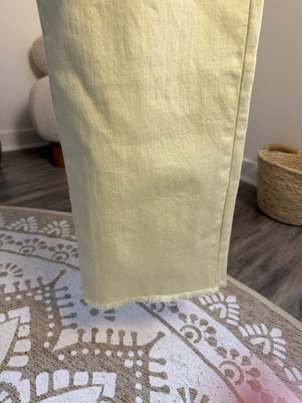 Jean large printannier