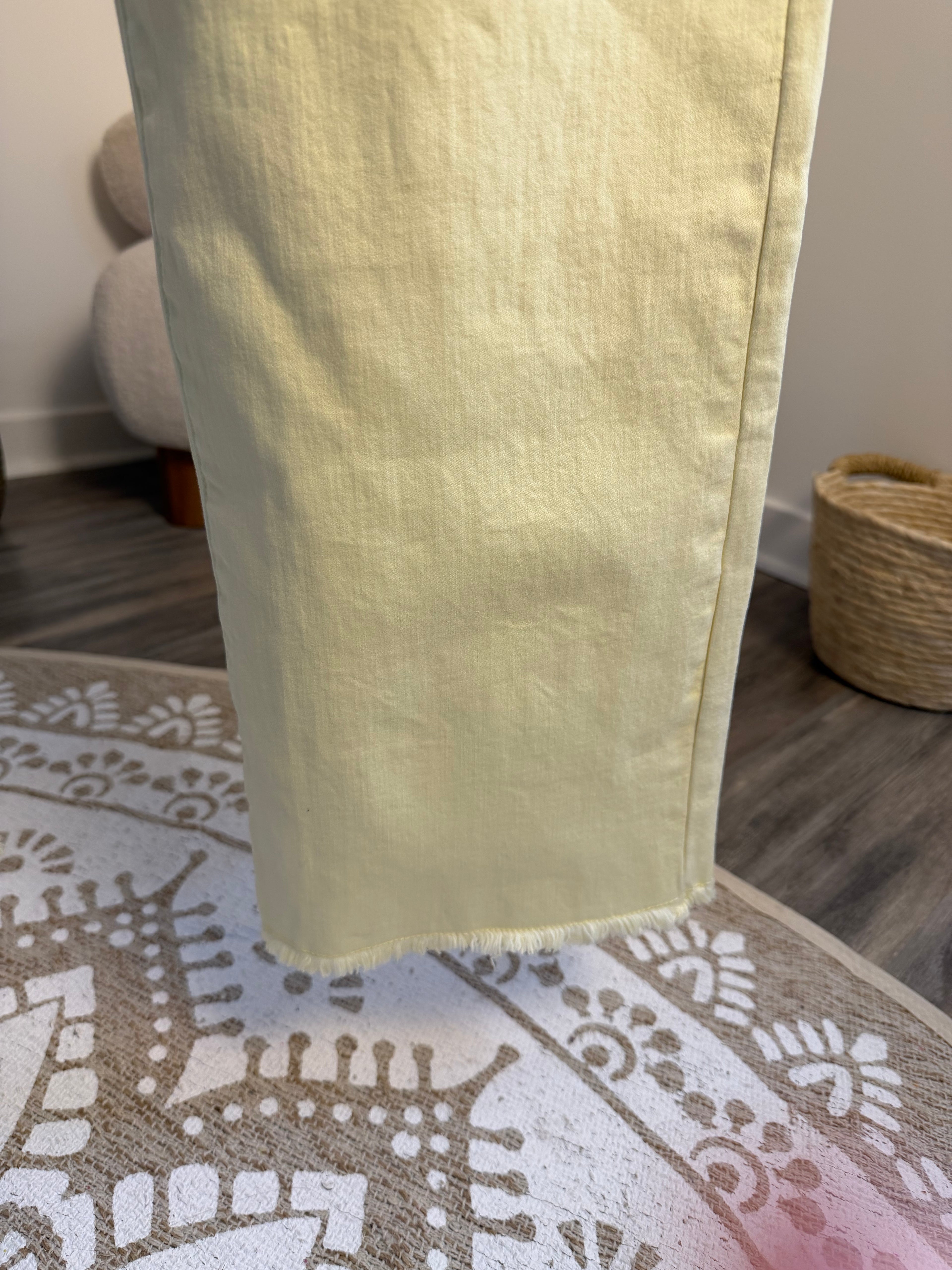 Jean large printannier