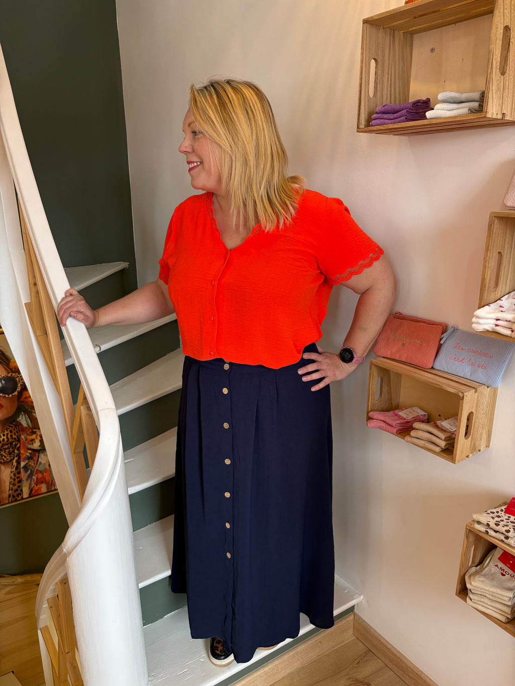 Jupe longue fluide - Plus size