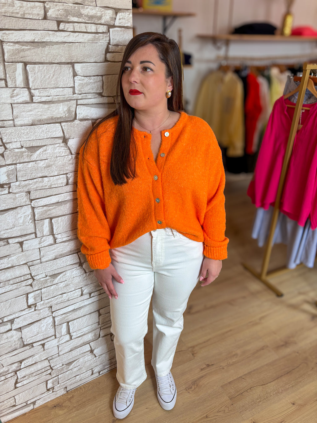 Gilet manches longues