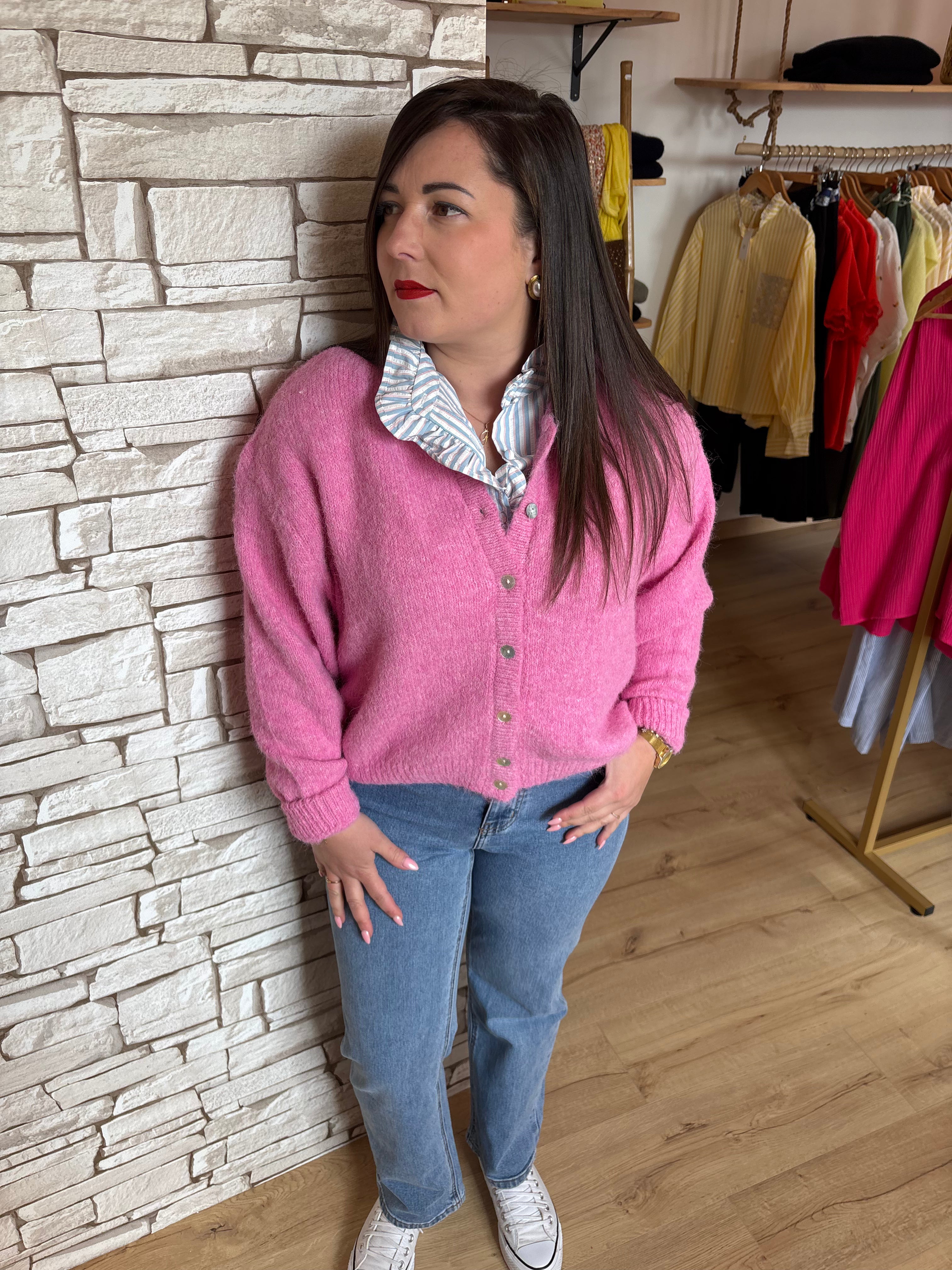 Gilet manches longues