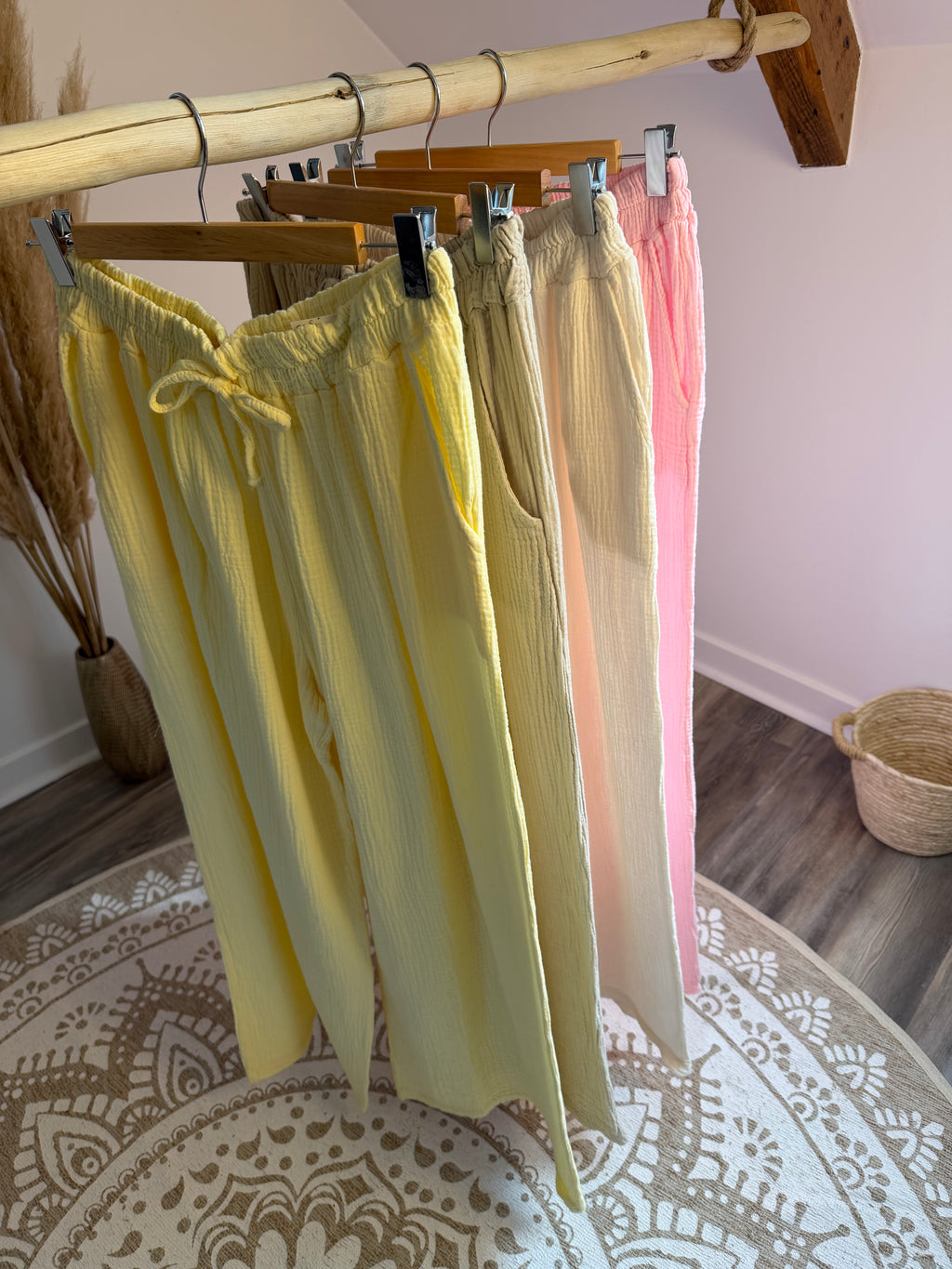 Pantalon Gaz De Coton