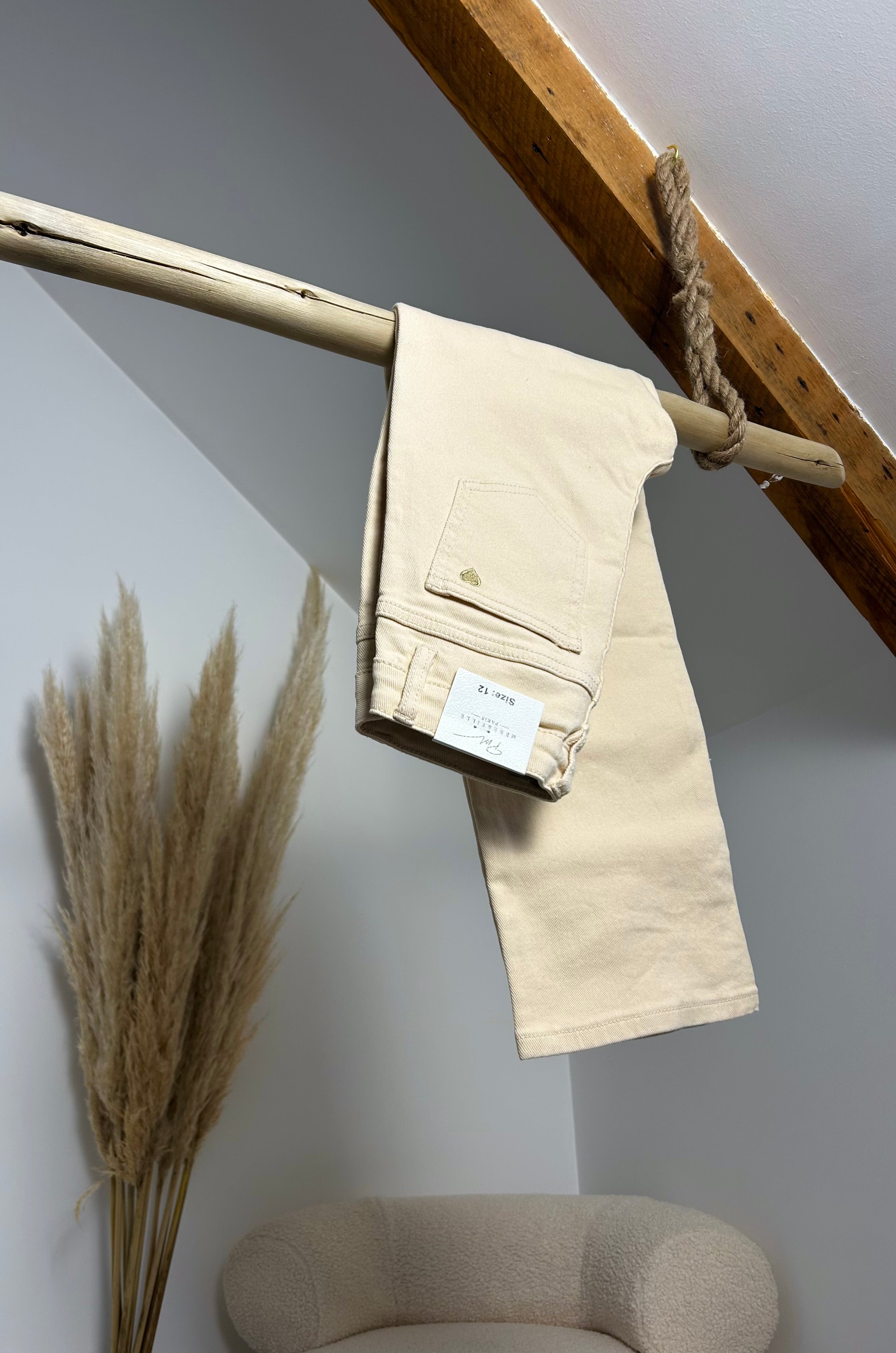 Jean droit beige - Mini