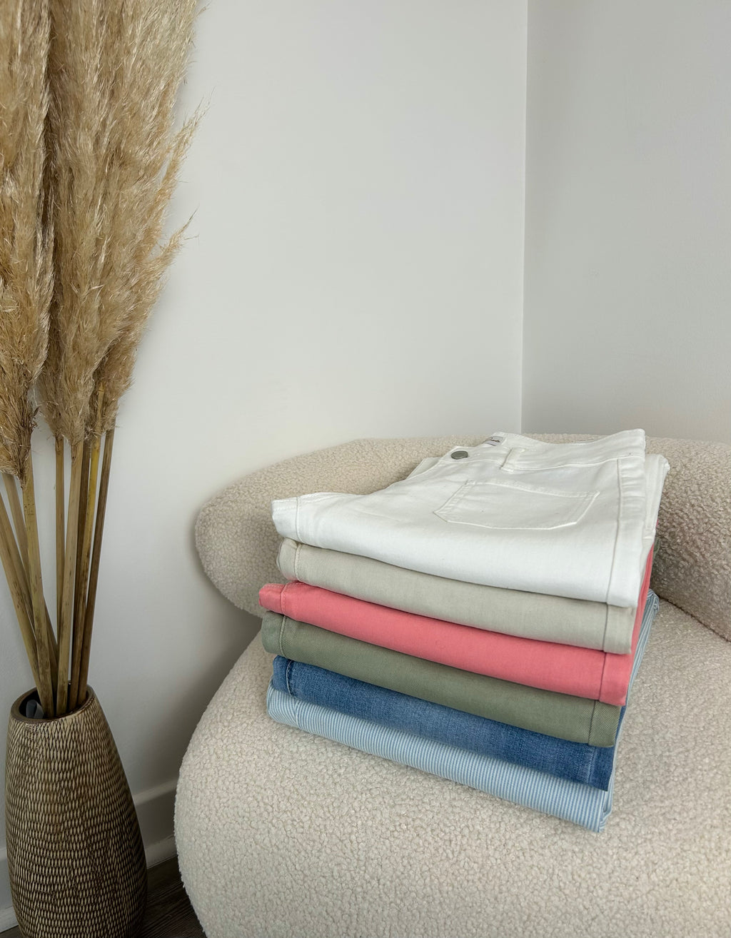 Jean wide printanier