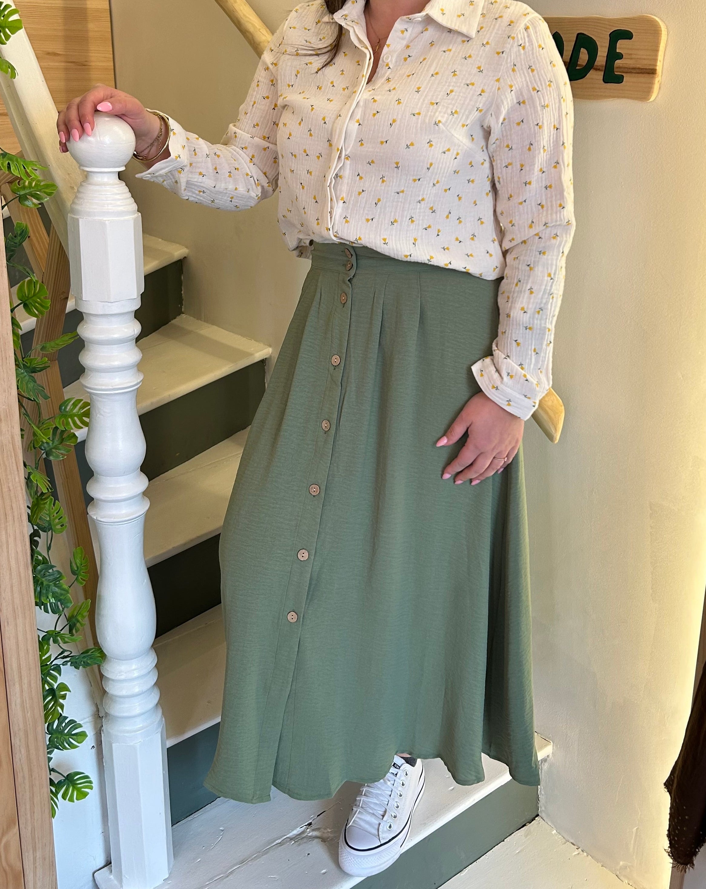 Jupe longue fluide - Plus size