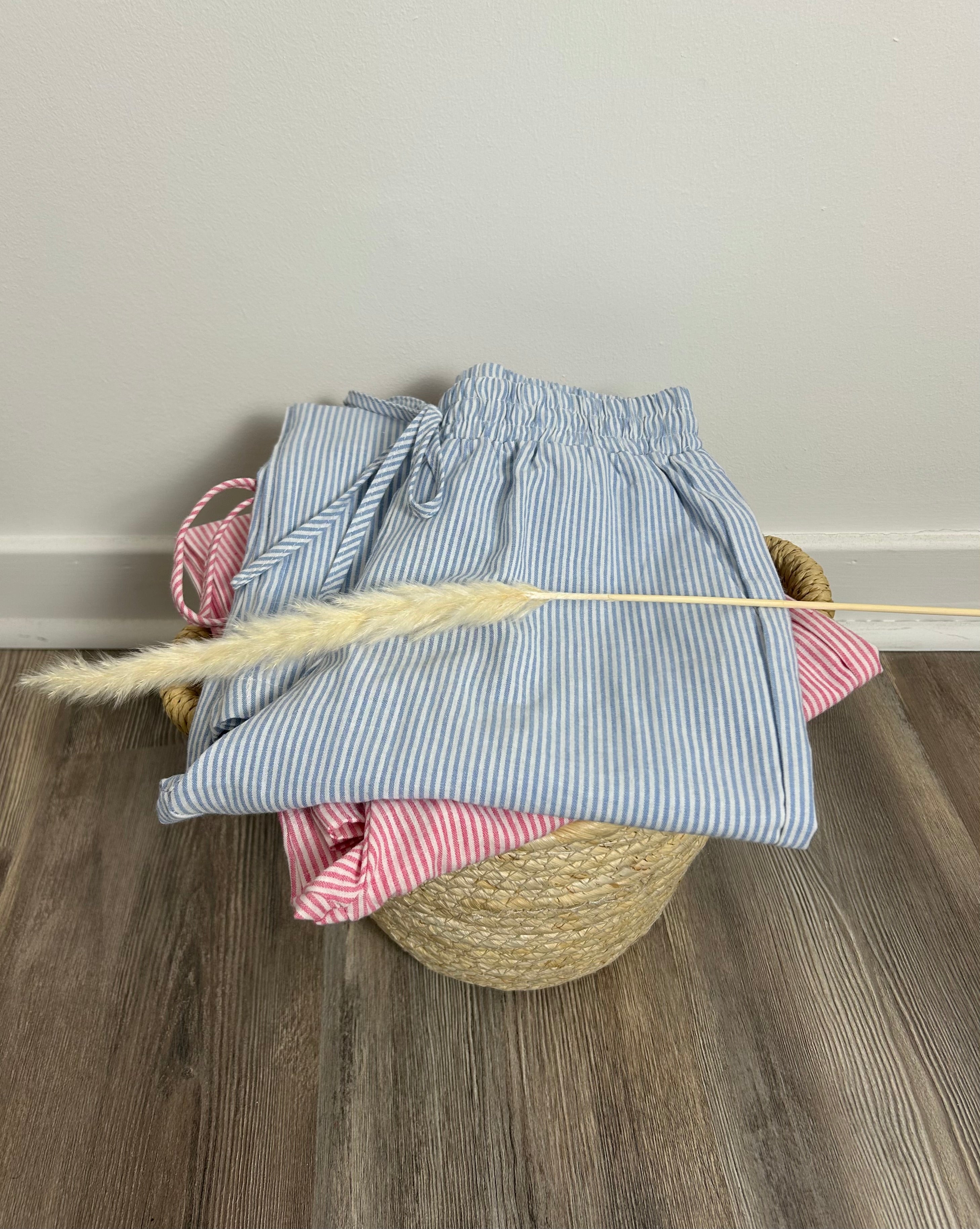Pantalon fluide rayé - Mini