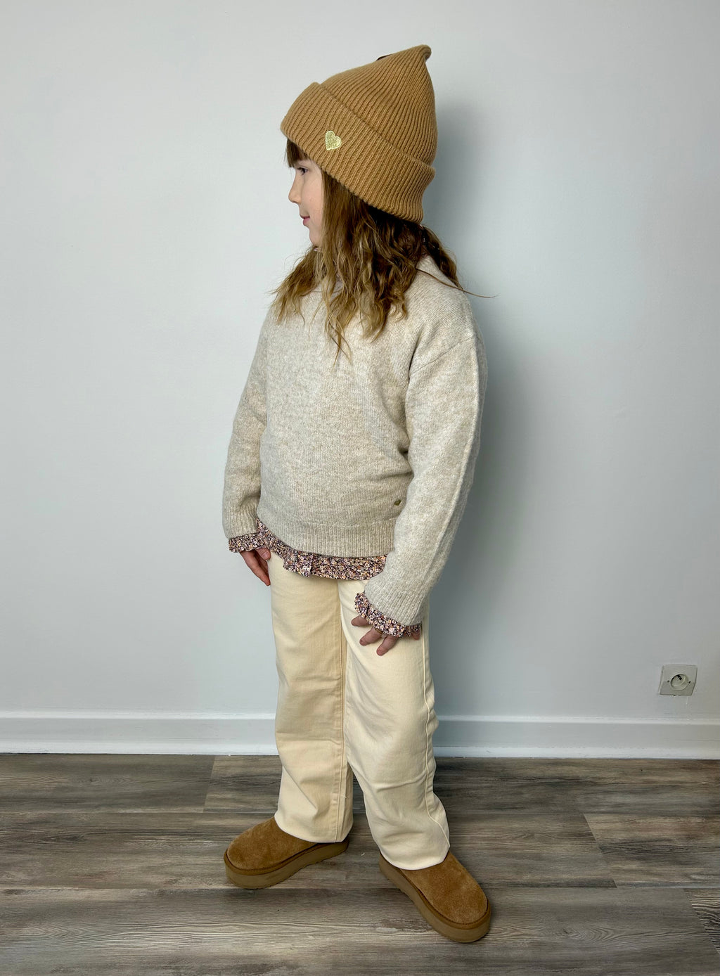 Pull beige - Mini