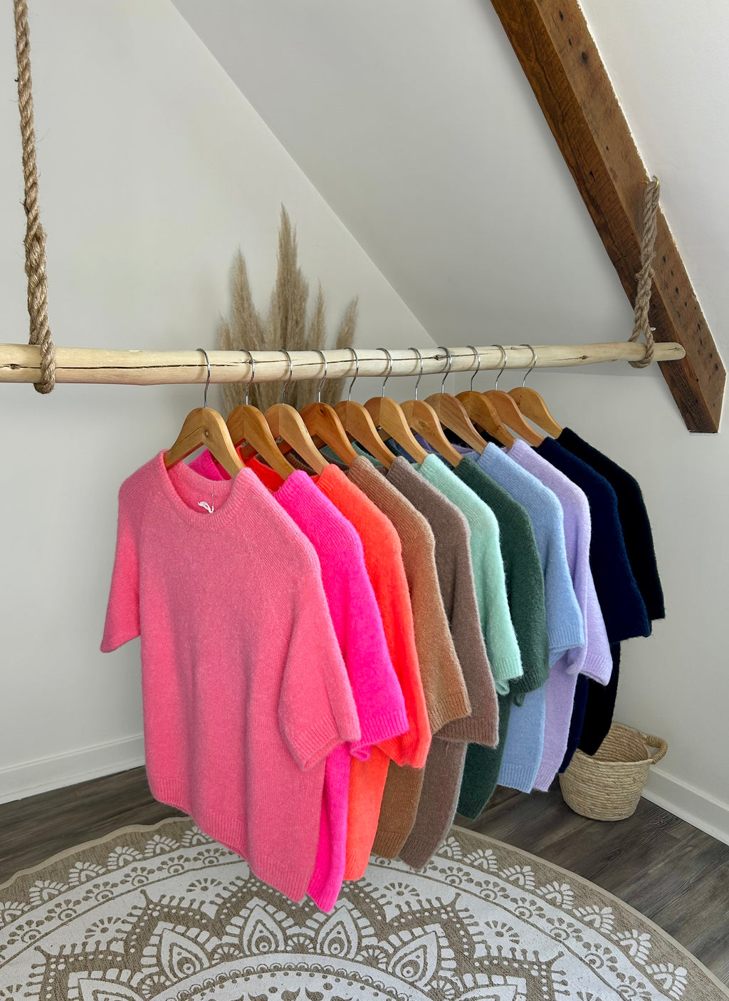 Pull manches courtes