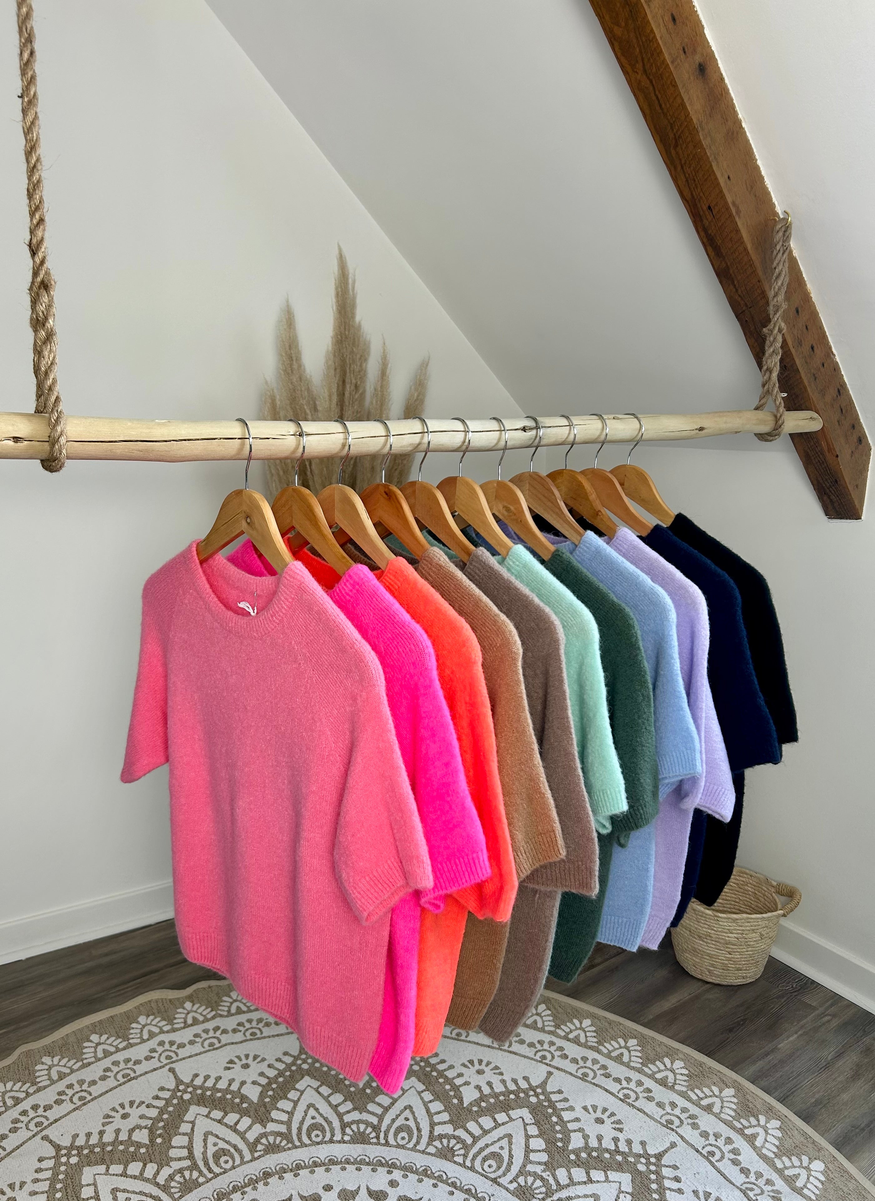 Pull manches courtes