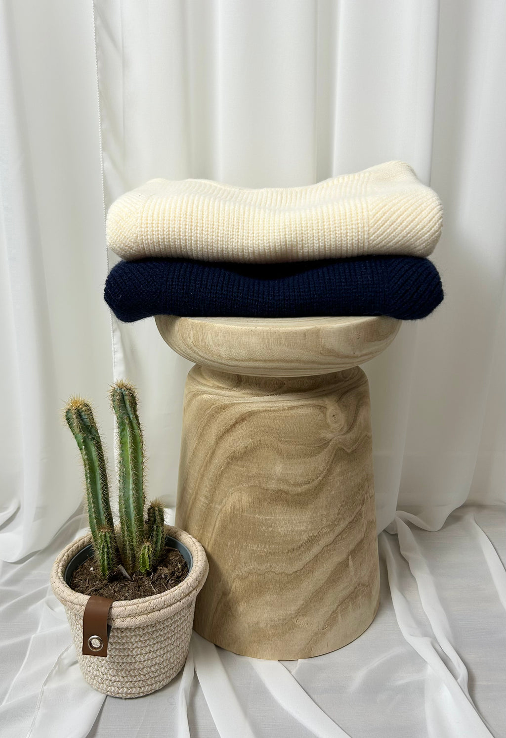 Pull sans manches à boutons - Plus size