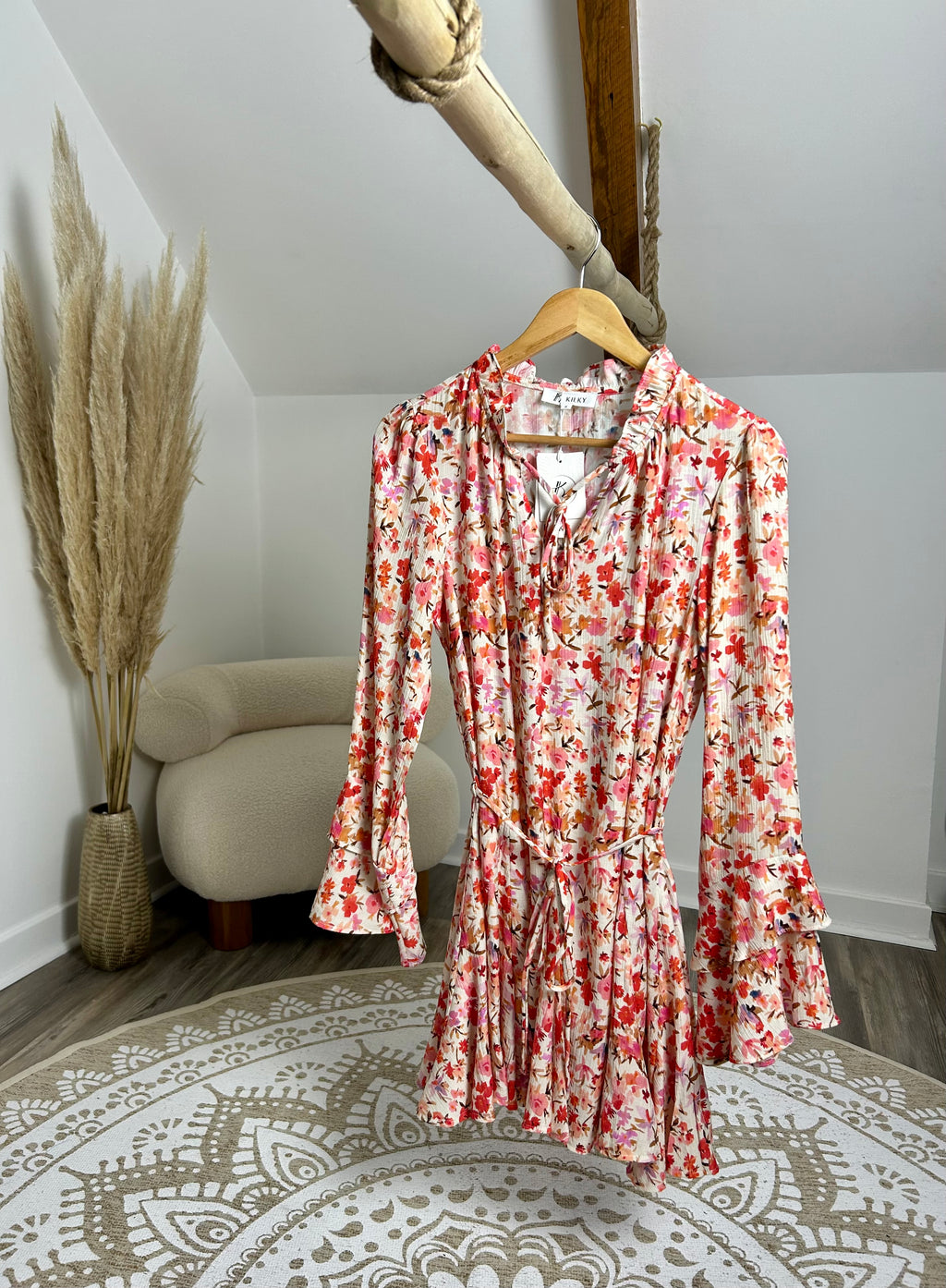 Robe fleurie