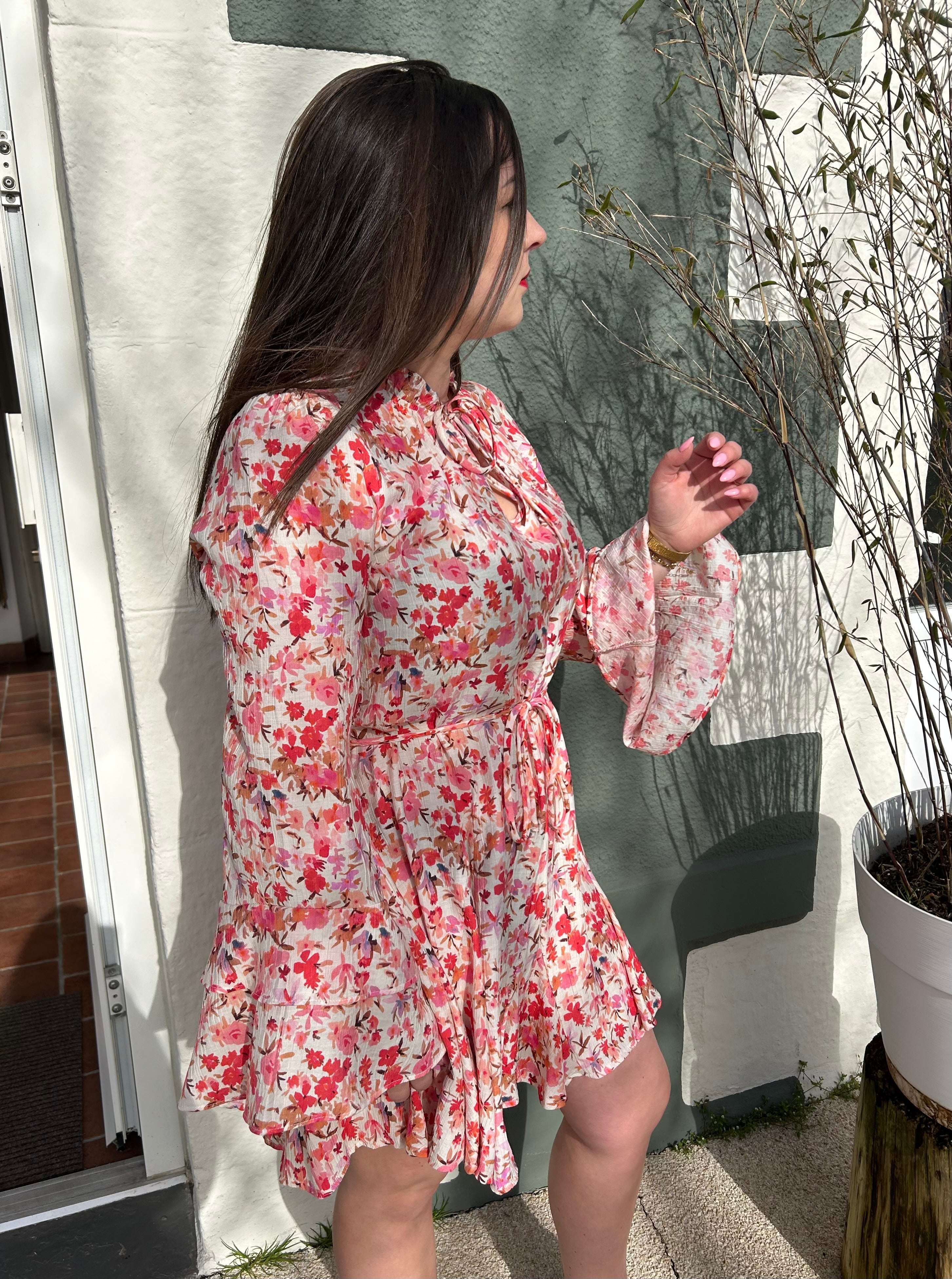 Robe fleurie