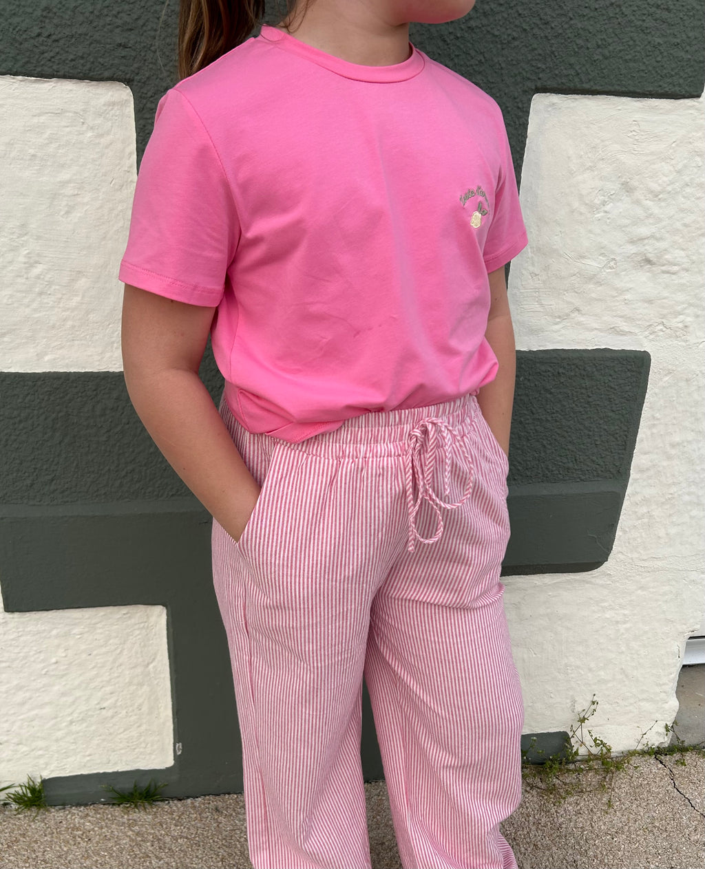 T-shirt rose zeste d'amour - Mini