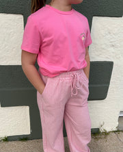 T-shirt rose zeste d'amour - Mini