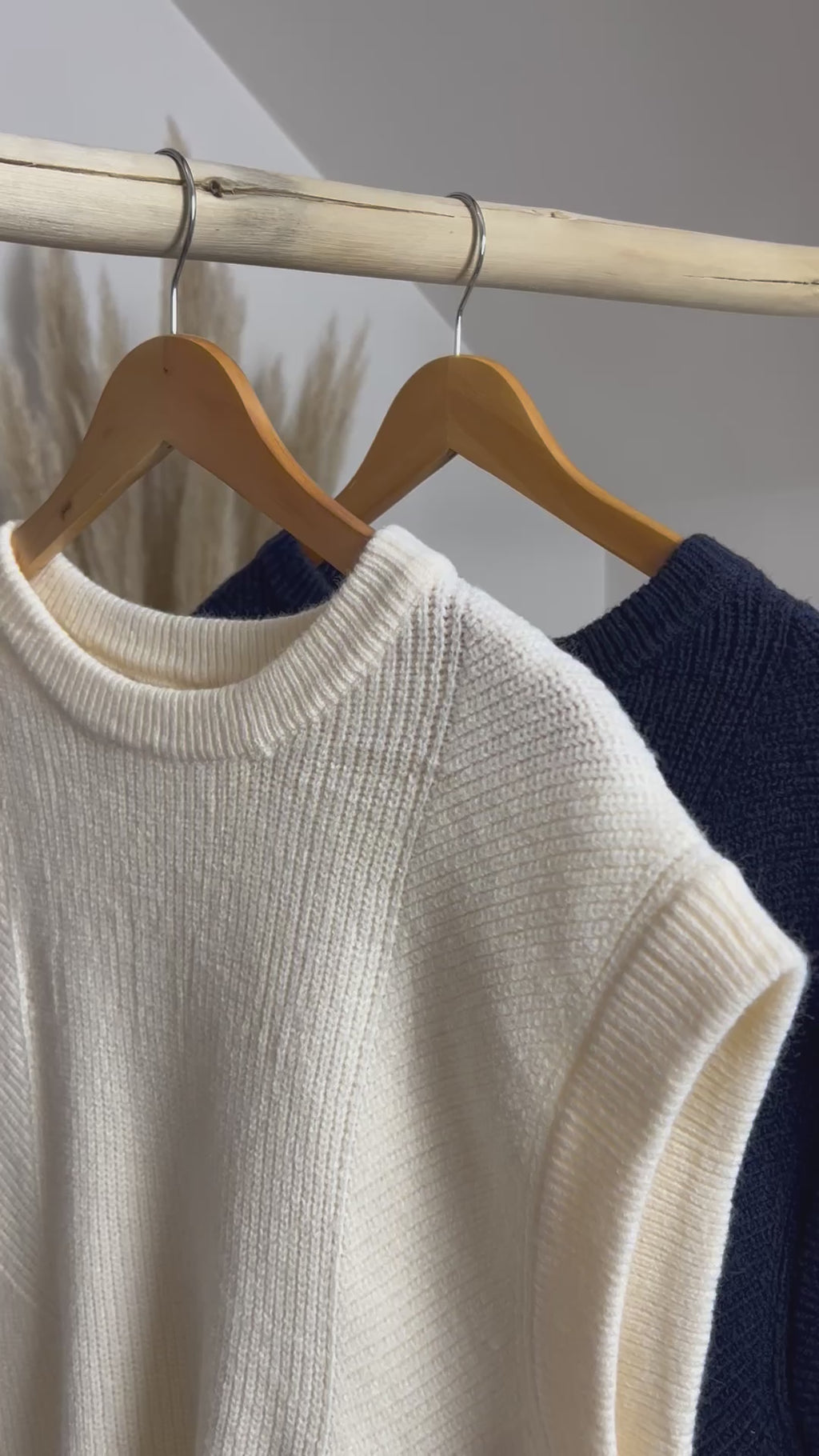 Pull sans manches à boutons - Plus size