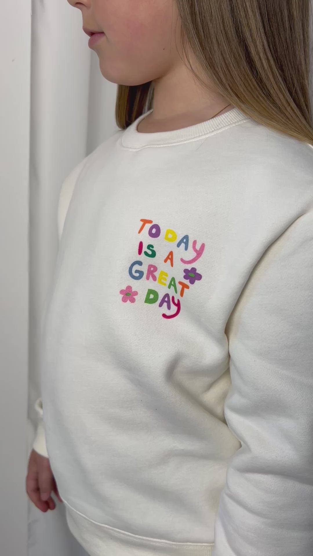 Sweat "Today is a great day" - Mini